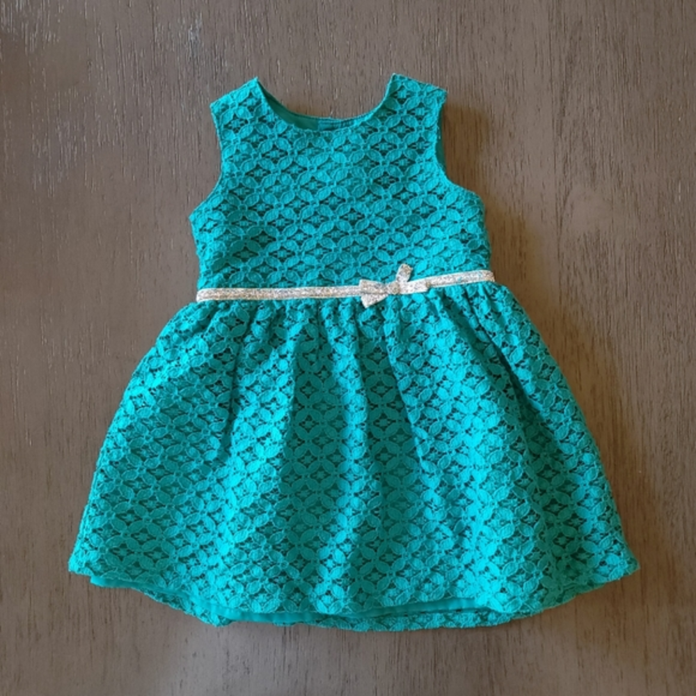 Carter's Green Dress 12 Months‎